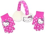 Hello Kitty Girls 7-16 Earmuff And Glove Set