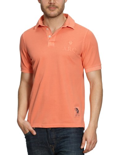ARQUEONAUTAS Herren Shirt/ Poloshirt 711133, Gr. 44/46 (S), Rot (coral) Preisvergleich