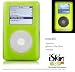 iSkin eVo2 (Wasabi) - 4G 40GB iPod, iPod Photo 40/60GB &amp; 60GB iPod with Color Display + CERULEAN XLR earphone (Green/White) while quantities last !