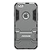 PASONOMI iPhone 6 Case, [Heavy Duty] [Shock-Absorption] [Kickstand Feature] Hybrid Dual Layer Armor Defender Full Body Protective Case Cover for iPhone 6 4.7Inch (Grey)