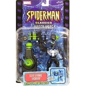 Spider-Man Classics Water Wars Venom Sea Snake Figure