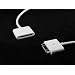 Dock Extender Verl�ngerungskabel f�r Apple iPhone, iPod, iPad - 46cm - weiss