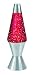 Lava Lamp 20 Oz Red Liquid with Silver Glitter
