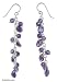 Amethyst earrings, 'Blessing in Lilac' 0.4" W 2.8" L