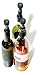 Soireehome Stopair Vacuum Sealer Pump Wine Cork and Bottle Stopper - Perfect for Wine, Oil, Vinegar, Liquor - Preservation System Increases Shelf-Life for Days, 2pc Set
