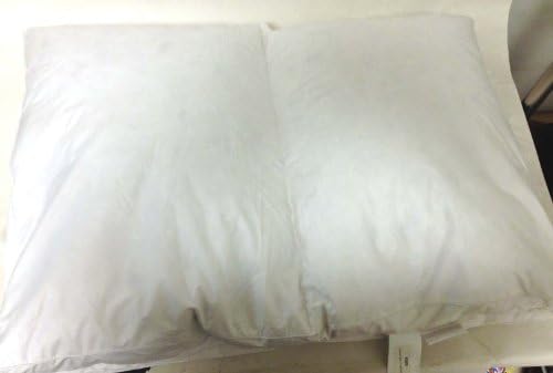 Private Quarters Goose Down 100% Cotton Double Pillow 36" by 24" Hypoallergenic