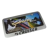 Chrysler PT Cruiser Chrome Brass License Plate Frame by Chrysler