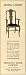 1919 Ad Brooklyn Chair Co. Colonial Dining Furniture - Original Print Ad