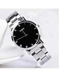 Kungfu Tea Fashion Waterproof Womens Watch (Black)