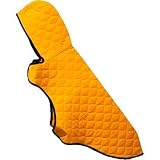 Weather Master Quilted Yellow Rain Cape for Dogs