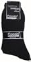 Herren-Socken 5er Pack Herren Socken schwarz Cocain Markenware 100% Baumwolle in Gr��e 39/42 Baumwolle Schwarz