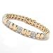 14K Gold 7 1.00ct Diamond Flex Bracelet