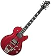 Hagstrom Tremar Super Swede Electric Guitar (Wild Cherry Transparent)