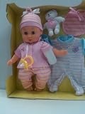Mommy & me CRYING AND LAUGHING BABY DOLL WITH EXTRA CLOTHING BOTTLE & PACIFIER & TEDDY #28132