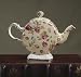 Royal Patrician Bone China 2 Cup Teapot Antique Rose Pattern