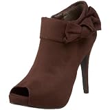 Glaze Womens Glory-7 Open-Toe Bootie