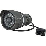 HOSAFE 1MB1G HD IP Camera Outdoor 720P Night Vision ONVIF H.264 Motion Detection Email Alert Remote View Via Smart Phone/Tablet/PC, Working With Foscam IP Camera Software Blue Iris iSpy IP Camera DVR (Grey)