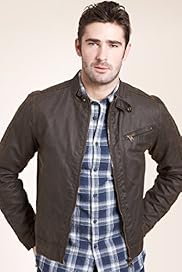 North Coast Cotton Rich Pigment Biker Jacket