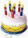 Inflatable Birthday Cake Ring Toss Game