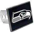 Seattle Seahawks Large Zinc Trailer Hitch Cover - NFL Football Fan Shop Sports Team Merchandise