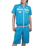 (デサント) DESCENTE 上下 MOVE SPORTS メンズ カナリアブルー DAT-1005-DAT1005P-CBLU-CBLU