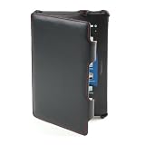 PCP112 Genuine Leather SlimFlip Case for Blackberry‎ Playbook - Black