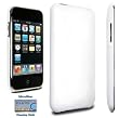 White Polycarbonate Slim Fit Case for Apple iPod Touch 3G (3rd generation) + DBROTH Microfiber Cleaning Cloth