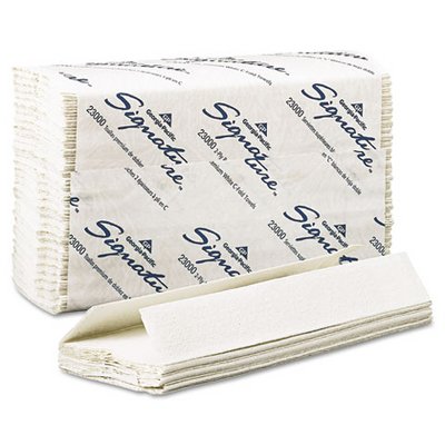 Georgia Pacific Acclaim C-Fold Paper Towels, 10-1/4 x 13-1/4 - 120 per Pack, 12 per Carton (White)