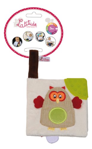 Imagen 4 de Latitude 342920 - Libro de peluche con sonidos y punta mordedor