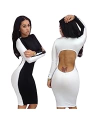 Plus Size Sexy Polyester/Spandex Above the Knee Long Sleeves Bandage Dress/Bodycon Dress/Club Dress/Party Dress/Mini Dress 