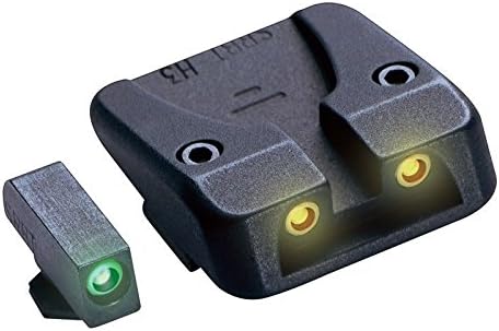 Tritium Night Sight Set for Glock Yellow Rear/Green Front T0031
