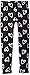 Dream Star Girls' Heart Print Capri Legging