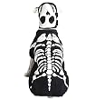 Dog Costume - Glow Bones Dog Skeleton Costume - Costume Glows in the Dark - Medium