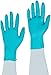 TouchNTuff Ansell 92-500 Nitrile Glove, Chemical Resistant, Powdered, Disposable, Rolled Beaded Cuff, 9.5