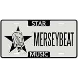 New  I Am A Merseybeat Star !  License Plate Music