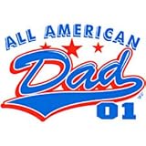 Men's Sweatshirt : All American Dad 01 - #1 - Father - Fathers Day