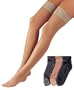 FLA Activa Sheer Therapy Hosiery, 15-20 mmHg Thigh Highs Lace Top - Available in Various Sizes and Colors