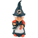 Miami Dolphins Team Lady Garden Gnome