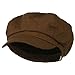 e4Hats.com Big Size Cotton Newsboy Hat - Brown OSFM