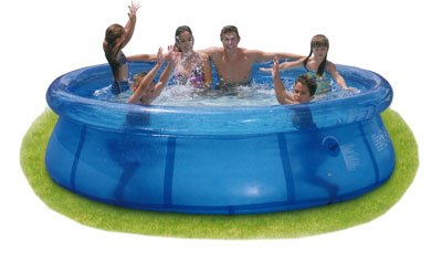 Childrens Toyshop  Toys : Bestway Fast-Set  8 Foot Family Pool