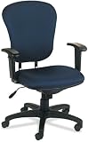 Basyx VL620VA90 VL600 Series Mid-Back Swivel/Tilt Task Chair, Navy