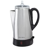 Review West Bend 54149 / West Bend 54149 12-Cup Automatic Coffee Percolator, Stainless Steel