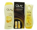 Olay Ultra Moisture Gift Set with Body Wash and Body Lotion with Shea Butter