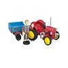 Ruland Product & Marketing 88801 - DieCast roter Traktor 3teilig
