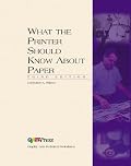 What the Printer Should Know About Paper