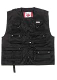 Angler und Outdoor Weste schwarz S- XXL - MFH
