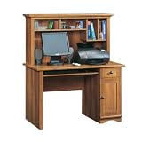 American Cherry Computer Desk w/ Hutch