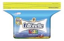Cottonelle For Kids Folded Moist Wipes Refills, Case Pack, Eight 84-Count Packs (672 Wipes)