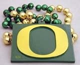 2 Oregon Ducks Mardi Gras Bead Necklaces **