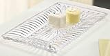 10 7 8 Long Estate Crystal Serving Tray